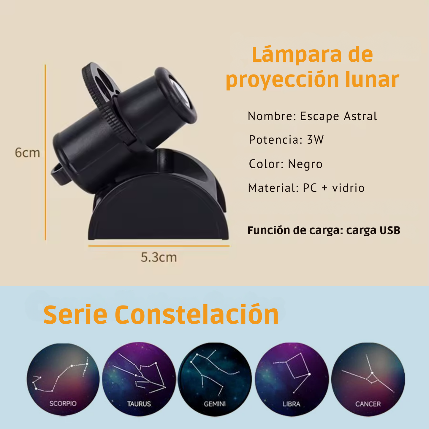 Proyector Escape Astral